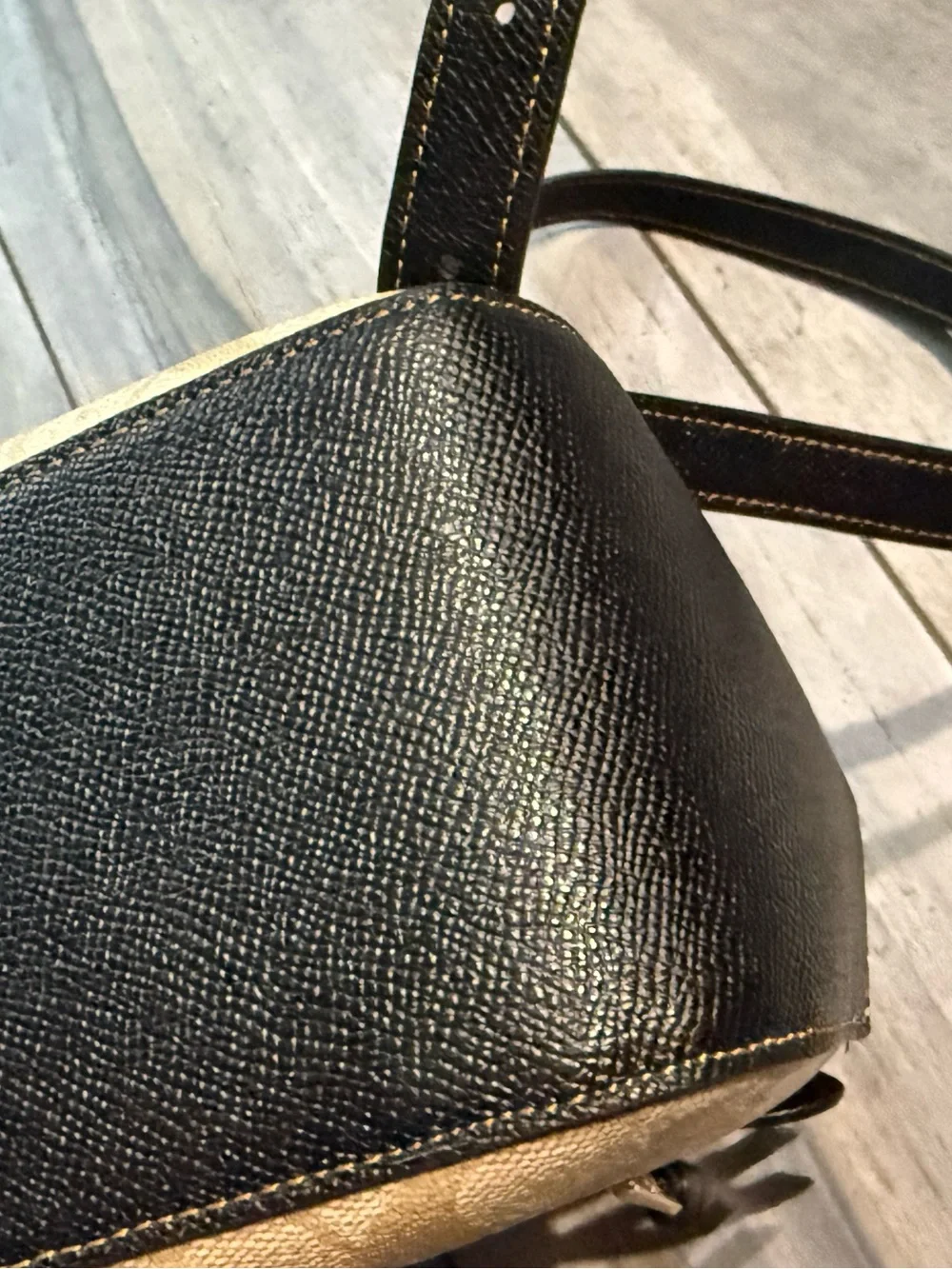 Coach Signature Backpack in Khaki/Chalk